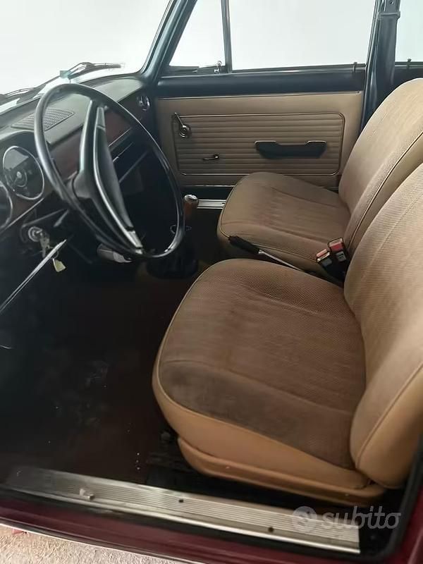 Usata Fiat 125 1970 Rosso Berlina