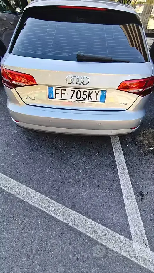 Usata Audi A3 110 CV (80 kW) 2016 Grigio Berlina