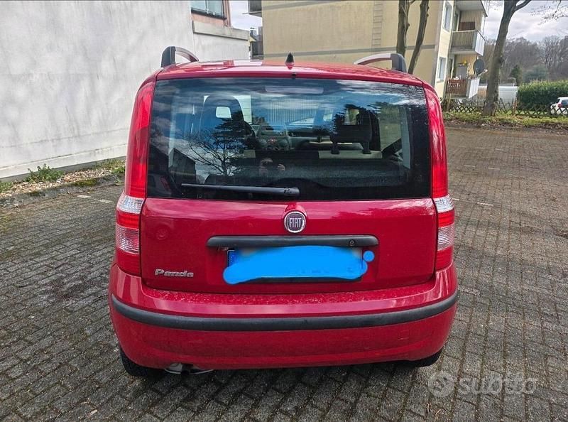 Usata Fiat Panda 69 CV (50 kW) 2010 Rosso Utilitaria