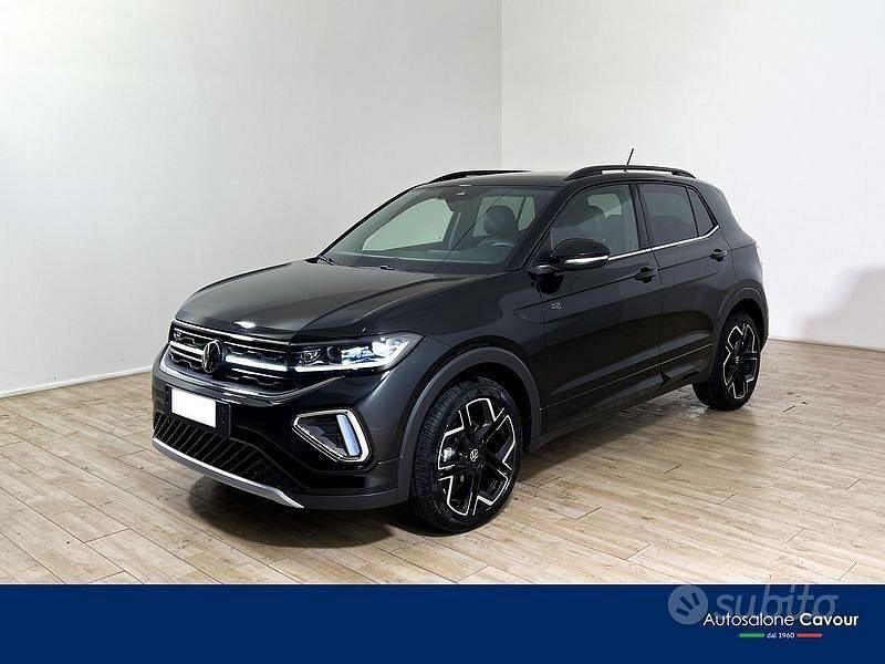 Nuova VW T-Cross R-line Plus 115 CV (84 kW) 2025 Nero SUV