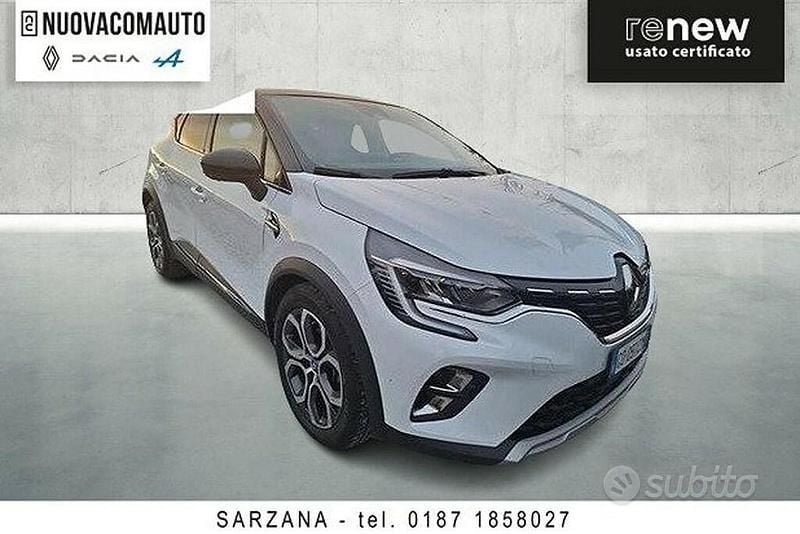 Usata Renault Captur Intens 159 CV (116 kW) 2020 Bianco ghiaccio SUV