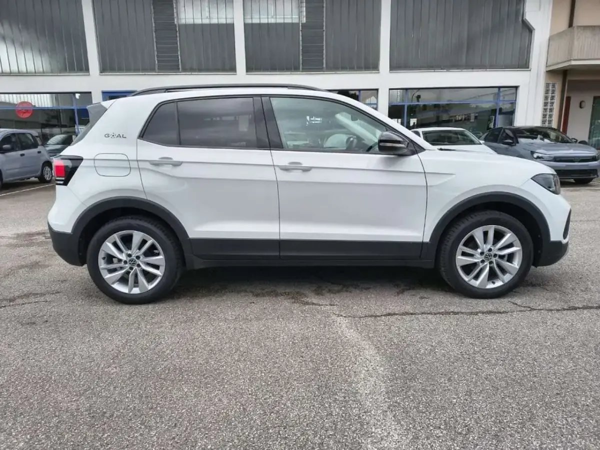 Usata VW T-Cross Goal 95 CV (69 kW) 2025 Bianco SUV