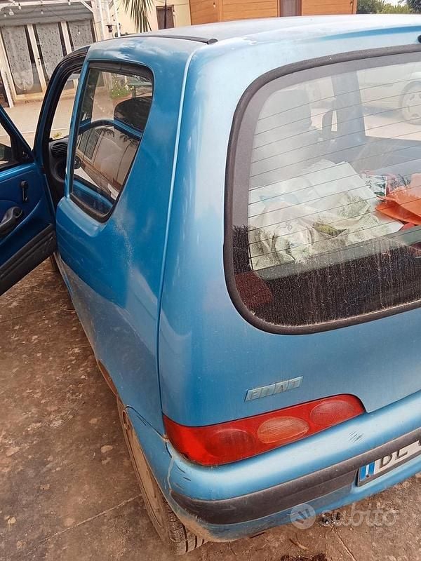 Usata Fiat 600 2001 Blu Utilitaria