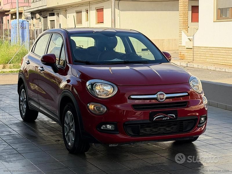 Usata Fiat 500X Pop Star 95 CV (69 kW) 2017 Rosso SUV