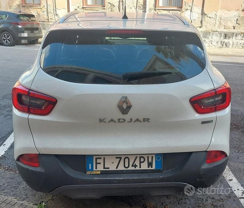 Usata Renault Kadjar 110 CV (80 kW) 2017 Bianco SUV