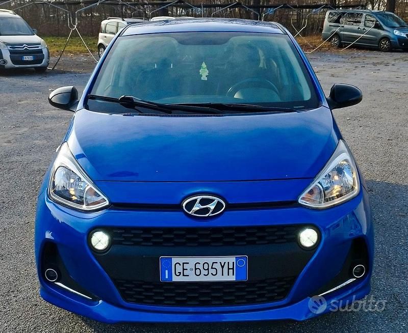 Usata Hyundai i10 Prime 2019 Blu Utilitaria