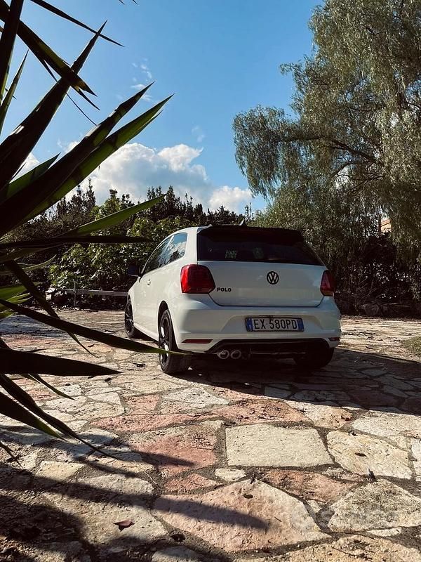 Usata VW Polo 101 CV (74 kW) 2014 Bianco Berlina