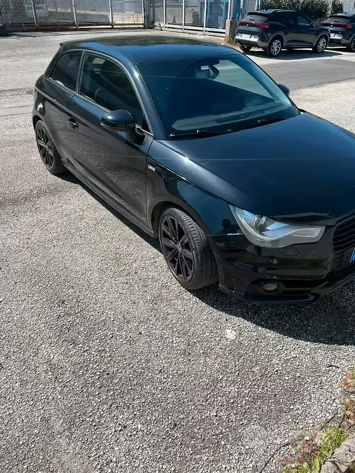 Usata Audi A1 90 CV (66 kW) 2014 Nero Utilitaria
