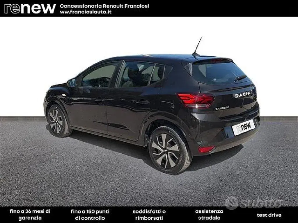 Usata Dacia Sandero Expression 101 CV (74 kW) 2025 Nero