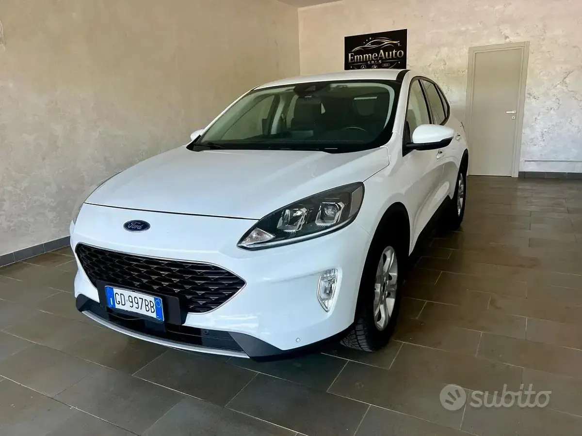 Usata Ford Kuga Titanium 120 CV (88 kW) 2020 Bianco SUV