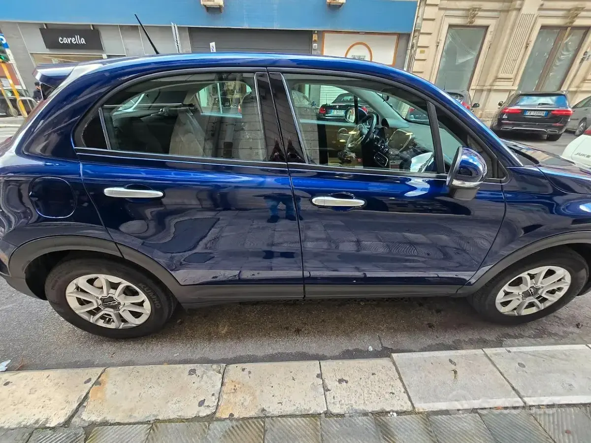 Usata Fiat 500X 95 CV (69 kW) 2019 Blu SUV