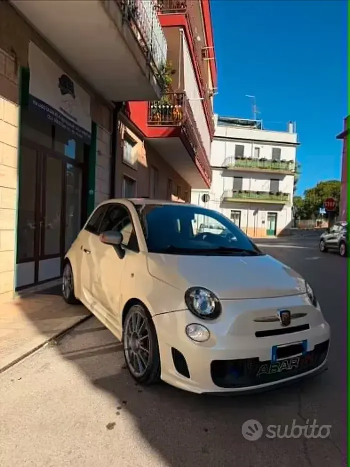 Usata Abarth 500 Esseesse 135 CV (99 kW) 2009 Bianco Utilitaria