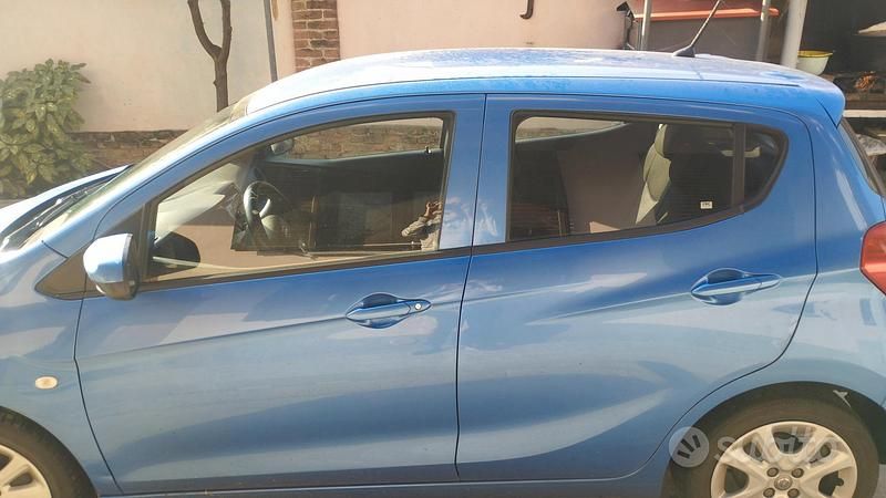 Usata Opel Karl 75 CV (55 kW) 2015 Blu Utilitaria