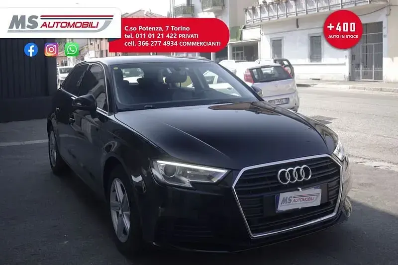 Usata Audi A3 Admired 116 CV (85 kW) 2018 Nero Berlina