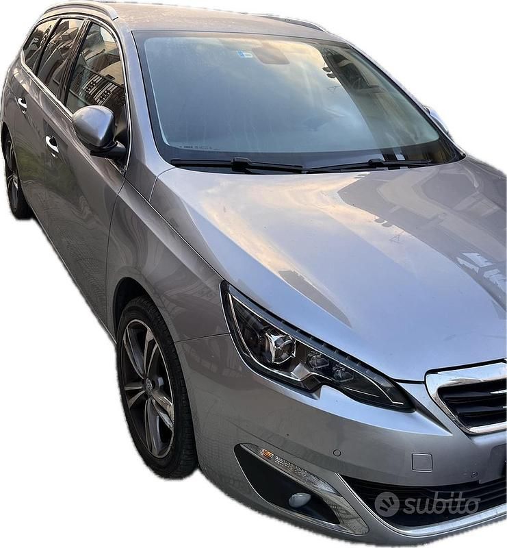 Usata Peugeot 308 SW Allure 120 CV (88 kW) 2015 Grigio Station wagon