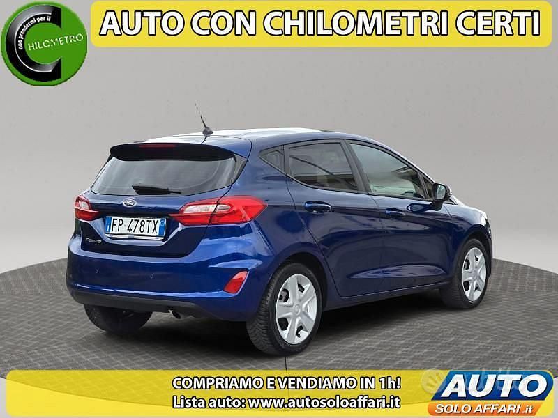 Occasion Ford Fiesta 86 ch (63 kW) 2018 Bleue Citadine