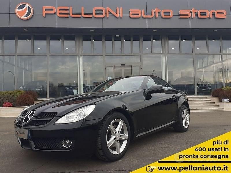 Usata Mercedes SLK200 184 CV (135 kW) 2009 Nero Cabrio