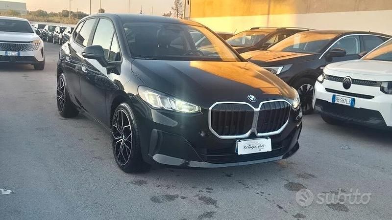 Usata BMW 218 Active Tourer 150 CV (110 kW) 2023 Nero Monovolume