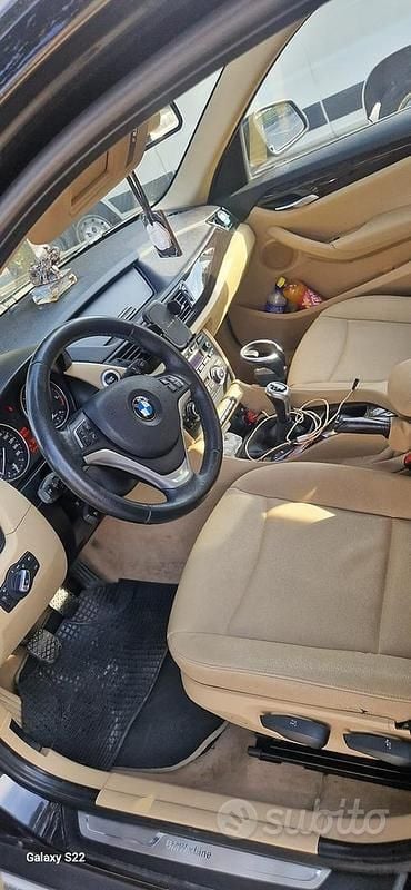 Usata BMW X1 116 CV (85 kW) 2013 Nero SUV