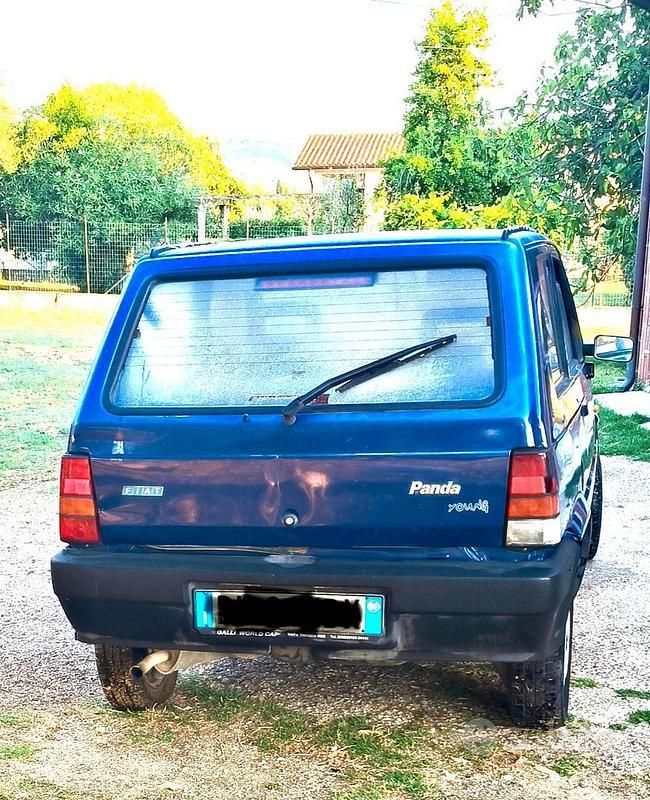 Usata Fiat Panda 39 CV (28 kW) 2000 Blu Utilitaria