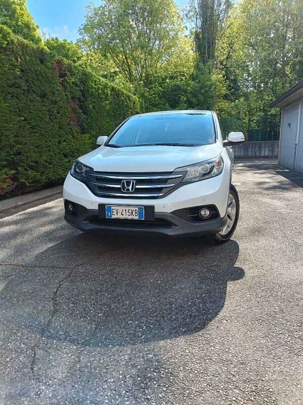 Bianco Usata 2014 Honda CR-V Elegance SUV | 10.500 € (Buon prezzo) - Immagine 1/4