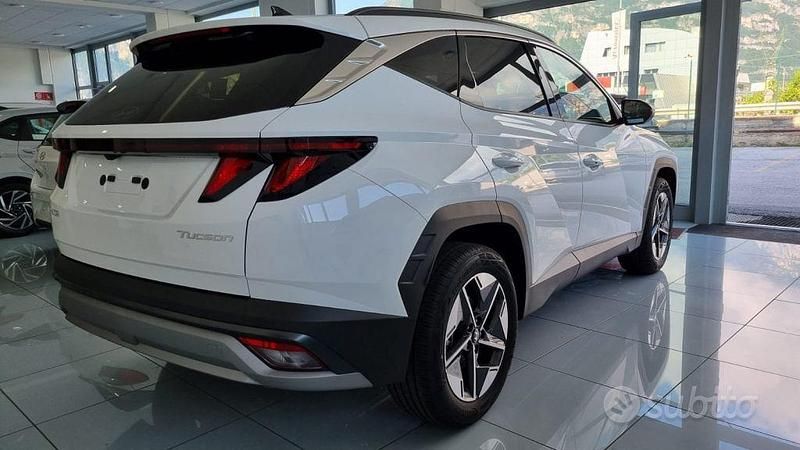 Nuova Hyundai Tucson 135 CV (99 kW) 2025 Bianco SUV