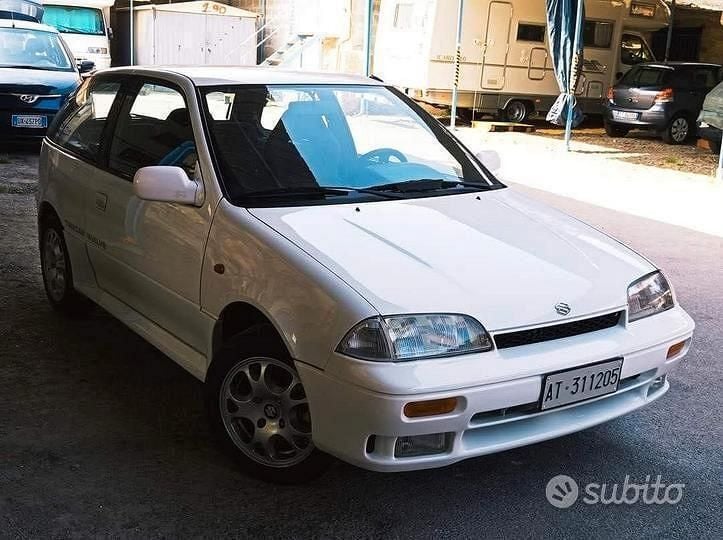 Usata Suzuki Swift 95 CV (69 kW) 1990 Bianco Utilitaria