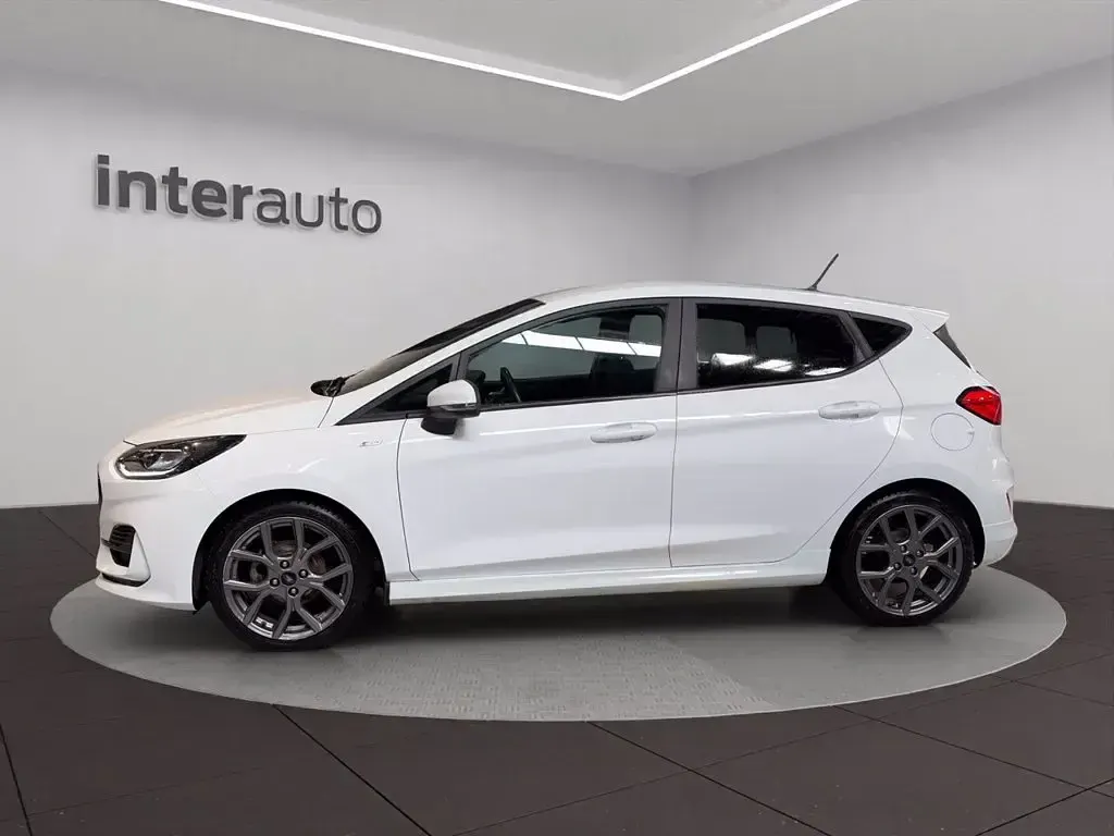 Second-hand Ford Fiesta ST-Line 125 CP (91 kW) 2023 Alb Hatchback