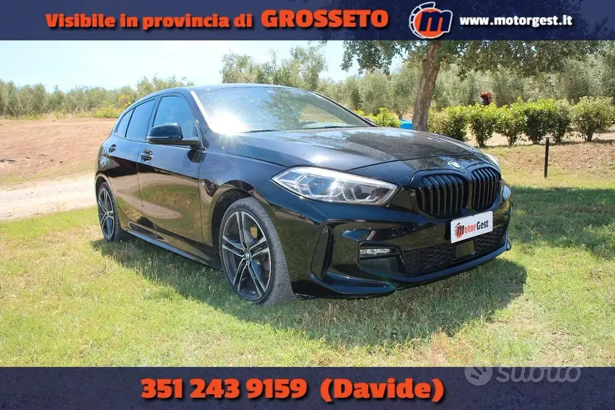 Usata BMW 118 M Sport 150 CV (110 kW) 2021 Nero Utilitaria