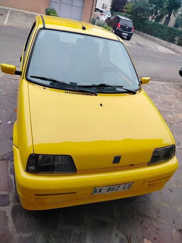 Usata Fiat Cinquecento 54 CV (39 kW) 1995 Giallo Utilitaria