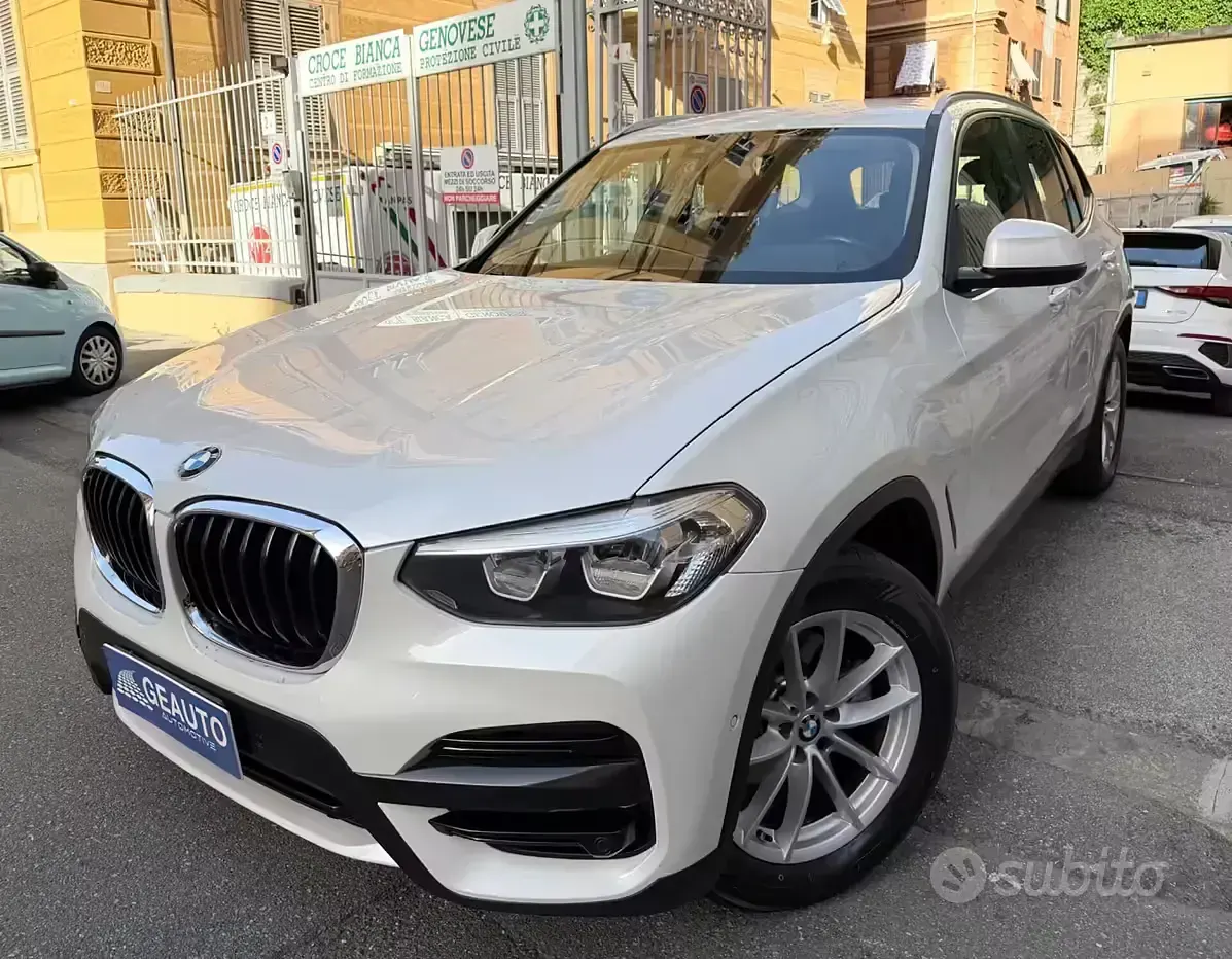 Usata BMW X3 Advantage 150 CV (110 kW) 2018 Bianco SUV