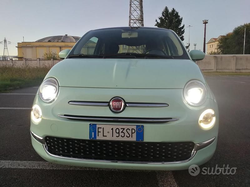 Usata Fiat 500 95 CV (69 kW) 2017 Verde