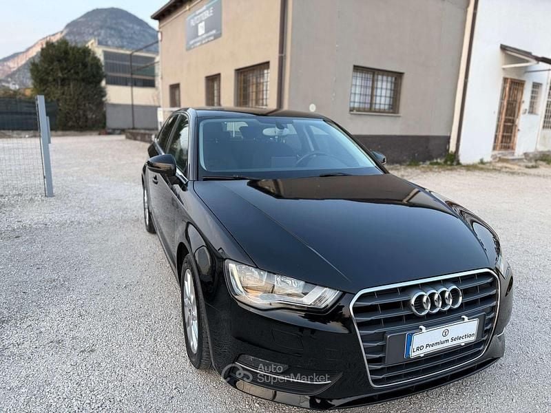 Usata Audi A3 Ambition 110 CV (80 kW) 2014 Nero Berlina