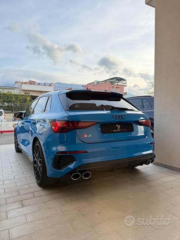 Usata Audi A3 Sport 310 CV (228 kW) 2020 Blu Berlina