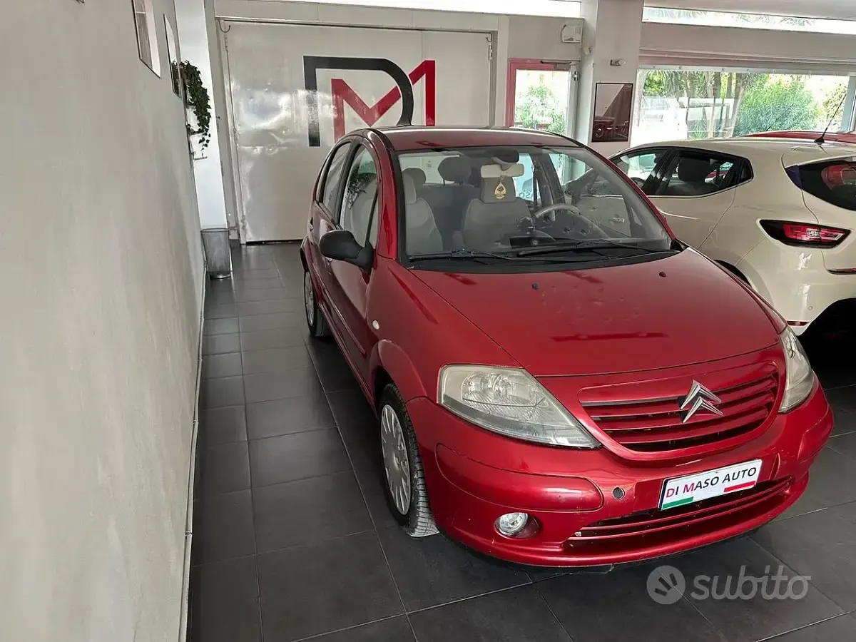 Usata Citroën C3 Exclusive 73 CV (53 kW) 2003 Rosso Berlina