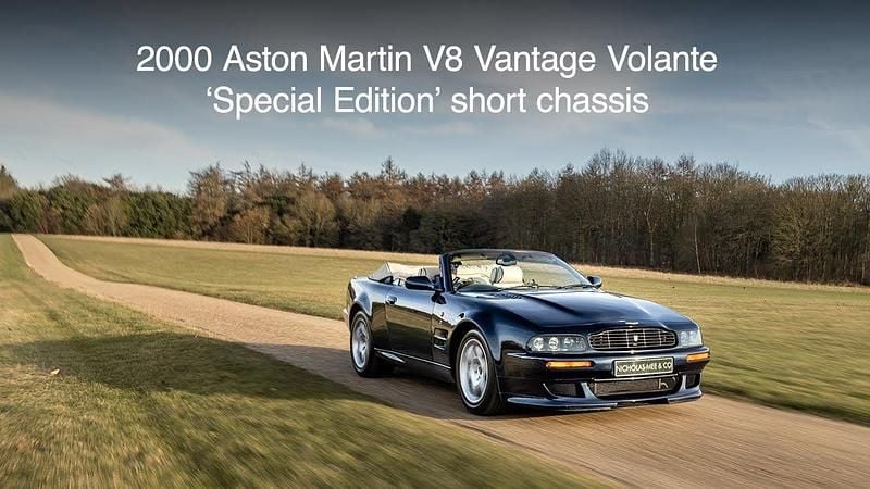 Usata Aston Martin Vantage 408 CV (300 kW) 2000 Blu Coupé
