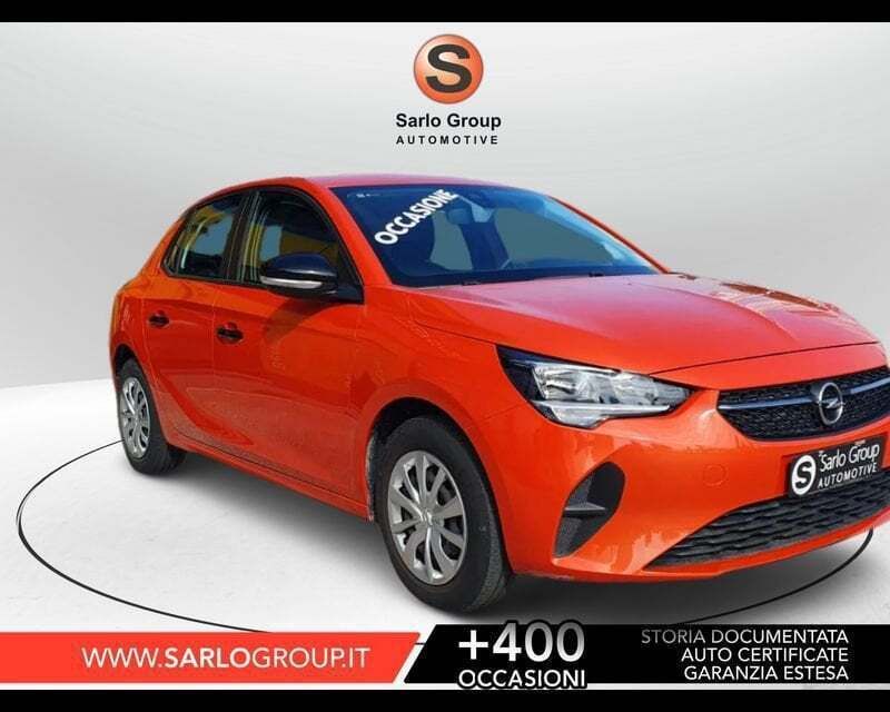 Arancione Usata 2021 Opel Corsa Edition Due volumi | 13.000 € (Buon prezzo) - Immagine 1/4