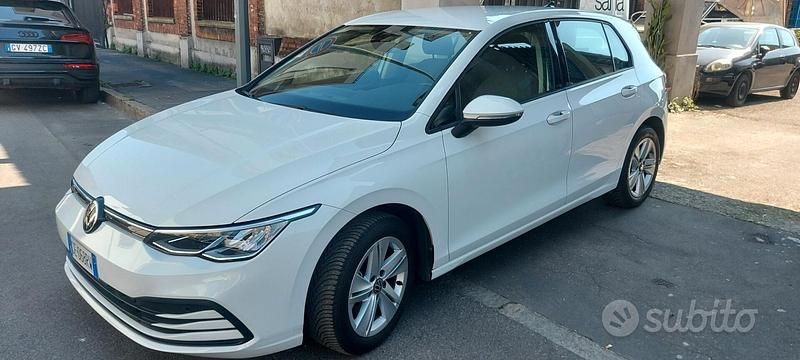 Usata VW Golf VII 2021 Bianco Utilitaria