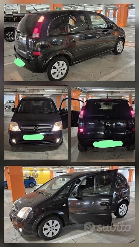 Nero Usata 2005 Opel Meriva Monovolume | 1999 € (Buon prezzo) - Immagine 1/4