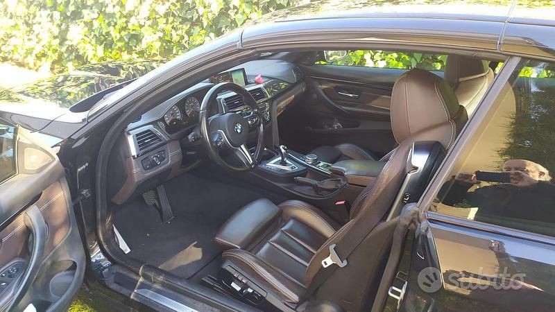 Usata BMW M4 Cabriolet 431 CV (317 kW) 2016 Nero Cabrio