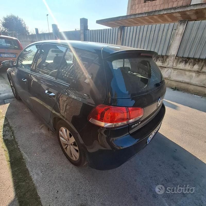 Usata VW Golf VI 2011 Nero Utilitaria