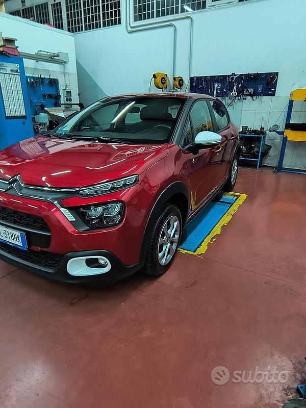 Usata Citroën C3 101 CV (74 kW) 2023 Rosso Utilitaria