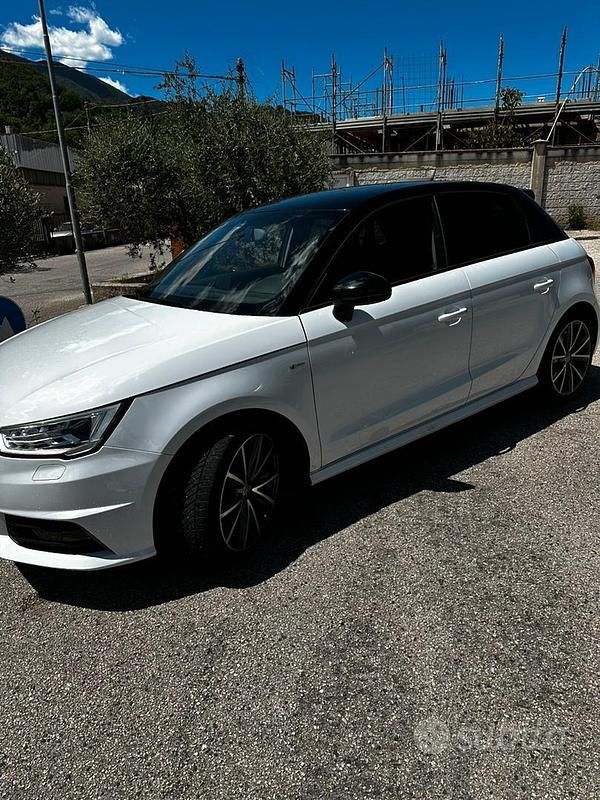 Usata Audi A1 S-Line 90 CV (66 kW) 2016 Bianco Utilitaria