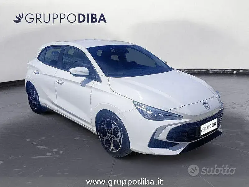 Usata MG MG3 Comfort 116 CV (85 kW) 2025 Bianco Utilitaria