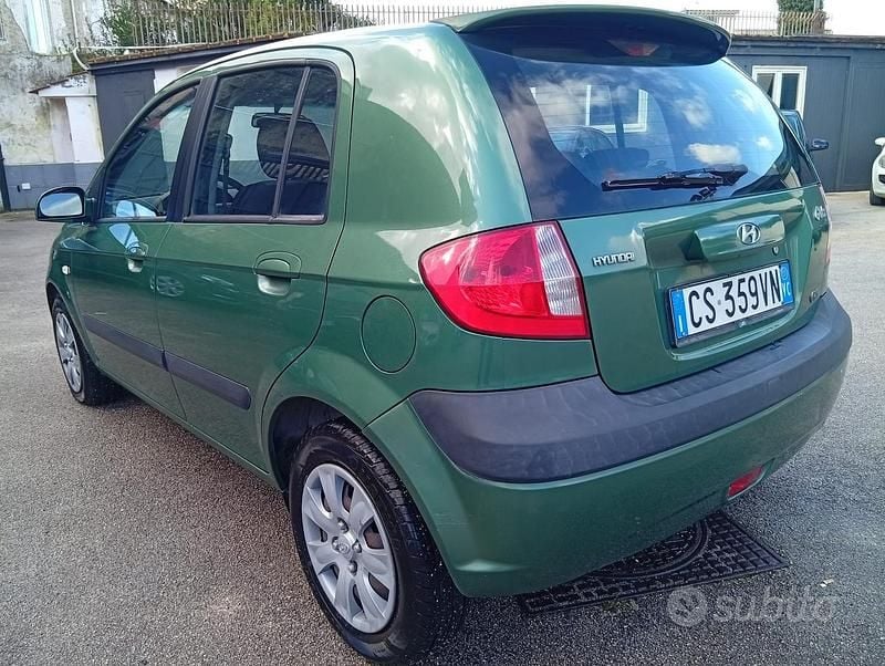 Usata Hyundai Getz 2007 Verde Utilitaria