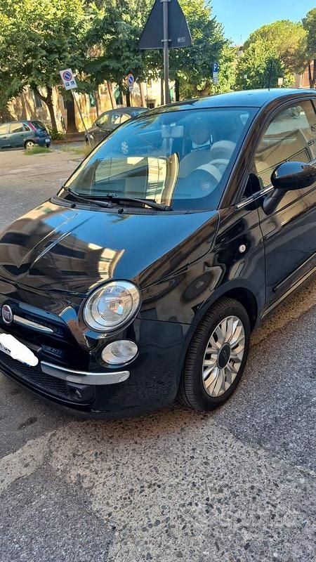 Usata Fiat 500 95 CV (69 kW) 2015 Nero Utilitaria