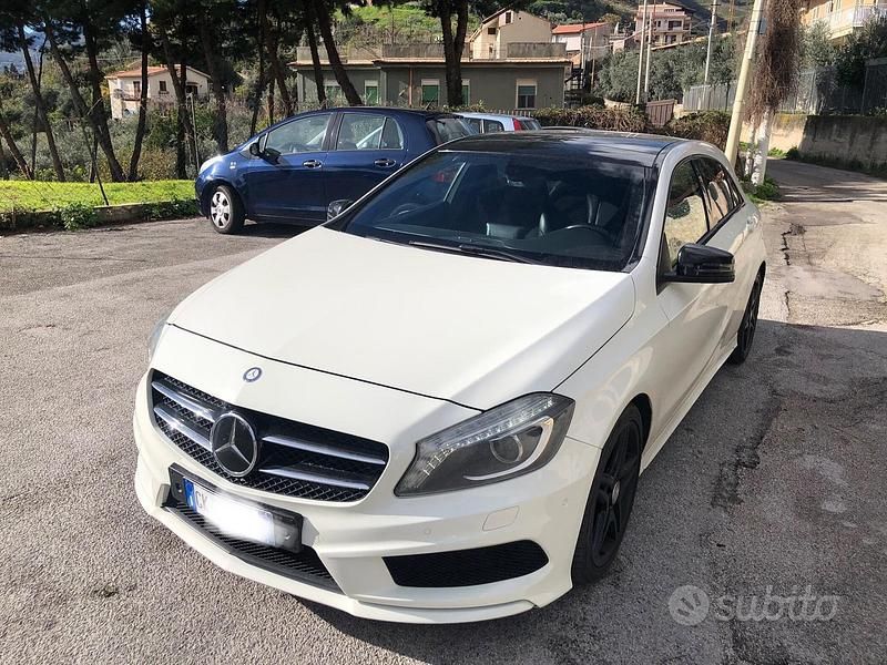 Bianco Usata 2015 Mercedes A200 Premium Tre volumi | 14.900 € (Buon prezzo) - Immagine 1/4