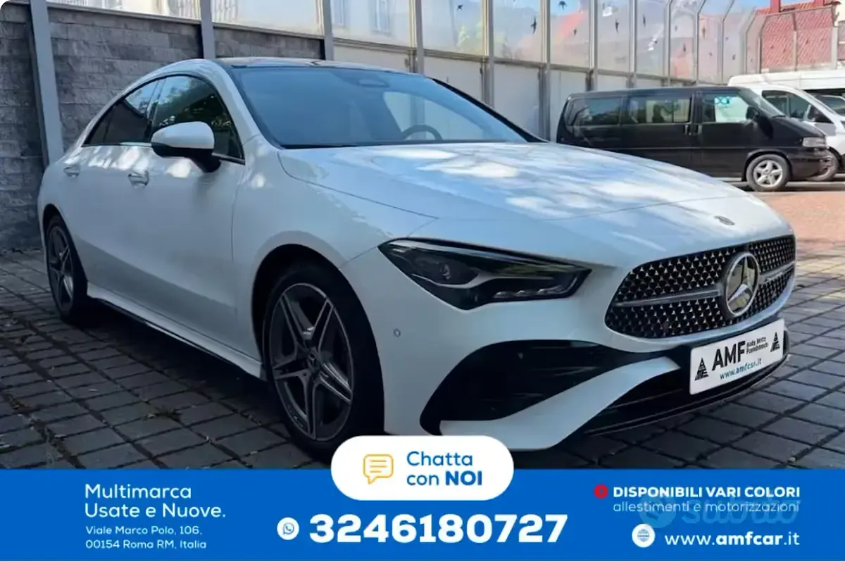 Usata Mercedes CLA200 Premium Plus 421 CV (309 kW) 2025 Bianco Station wagon