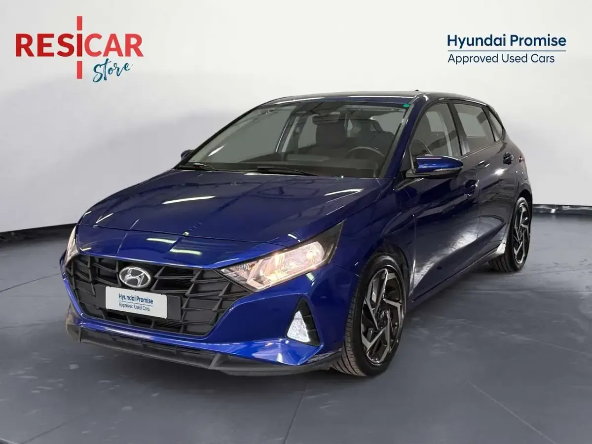 Usata Hyundai i20 84 CV (61 kW) 2021 Blu Utilitaria