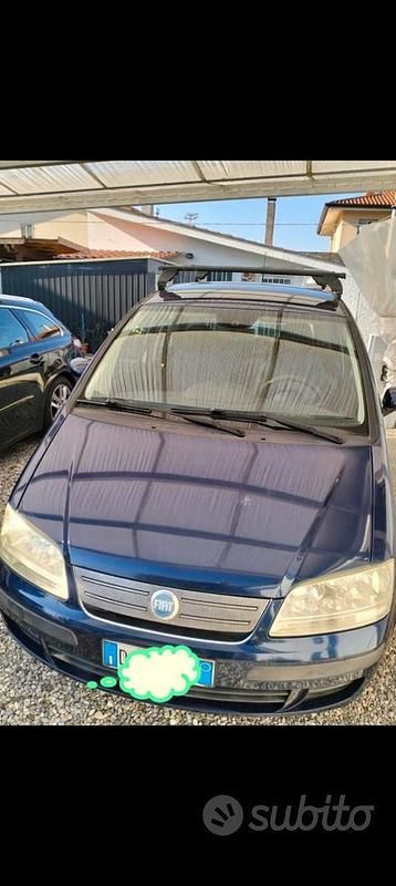 Usata Fiat Idea 75 CV (55 kW) 2007 Blu Monovolume